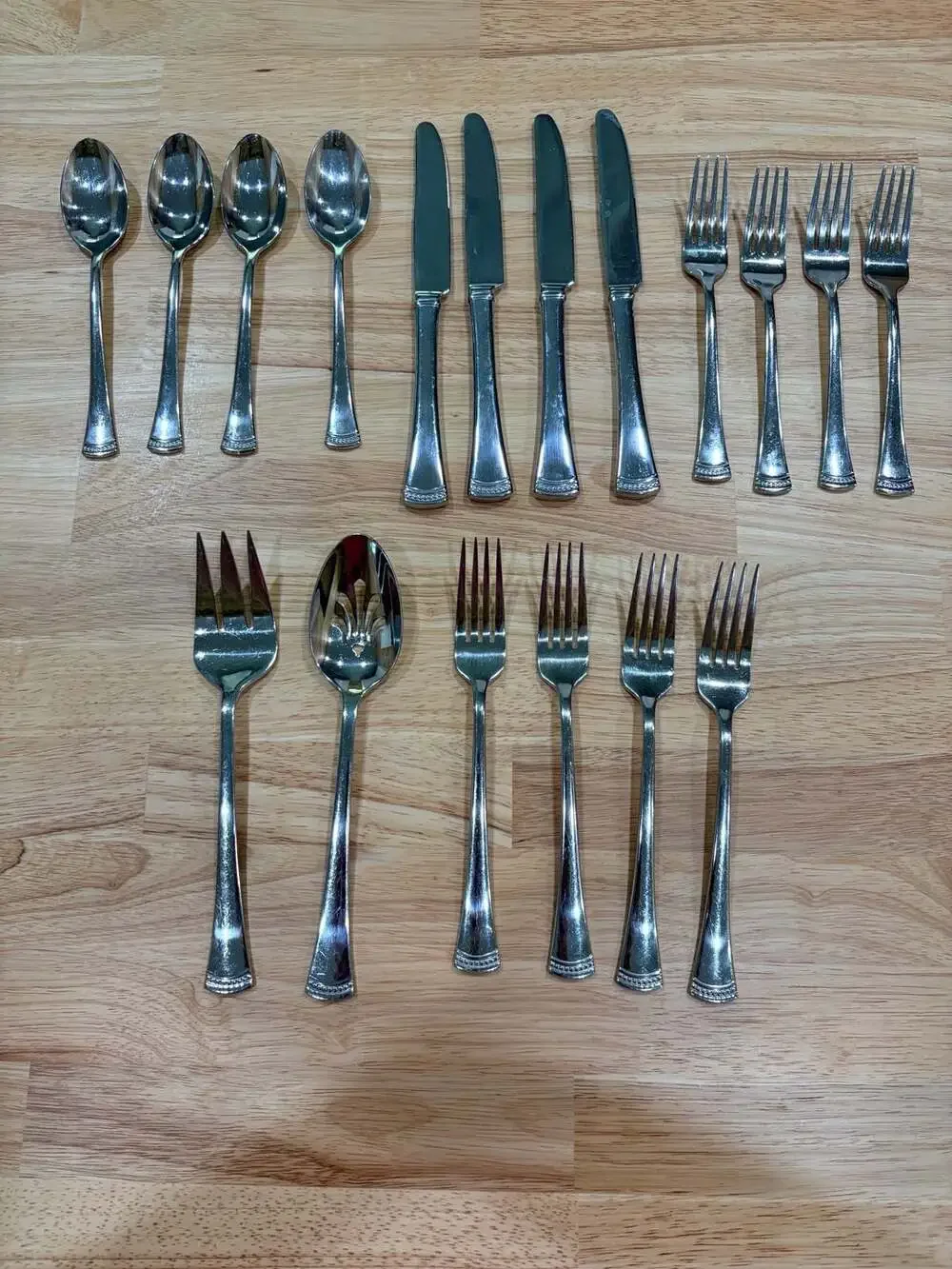 Lenox Portola 18/10 Stainless Steel Flatware 18-Piece Set